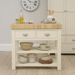 Sussex Cotswold Cream Kitchen Island - The Cotswold Company