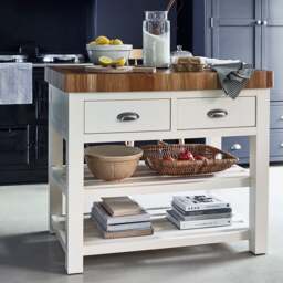 Sussex Cotswold Cream Kitchen Island - The Cotswold Company - thumbnail 2