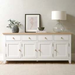 Extra Large Sideboard - Chester Pure White - The Cotswold Company - thumbnail 3