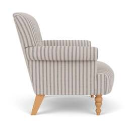 Armchair - Indigo - Kingham Stripe - Harriet - The Cotswold Company - thumbnail 3