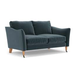 2 Seater Sofa - Night Sky - Matt Velvet - Robinson - The Cotswold Company - thumbnail 1