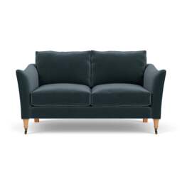 2 Seater Sofa - Night Sky - Matt Velvet - Robinson - The Cotswold Company - thumbnail 2