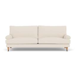 4 Seater Sofa - Cream - House Weave - Stewart - The Cotswold Company - thumbnail 2