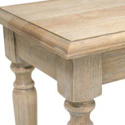 Sofa Table - Camille Limewash Oak - The Cotswold Company - thumbnail 5