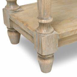 Sofa Table - Camille Limewash Oak - The Cotswold Company - thumbnail 4