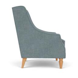 Armchair - Teal marl - Rustic Weave - Annie - The Cotswold Company - thumbnail 3