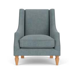 Armchair - Teal marl - Rustic Weave - Annie - The Cotswold Company - thumbnail 2