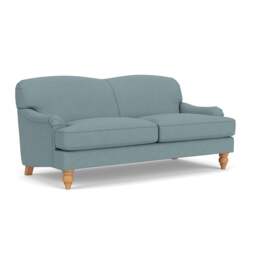 3 Seater Sofa - Sky Blue - House Linen Mix - Ashbee - The Cotswold Company - thumbnail 1