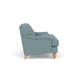 3 Seater Sofa - Sky Blue - House Linen Mix - Ashbee - The Cotswold Company - thumbnail 3