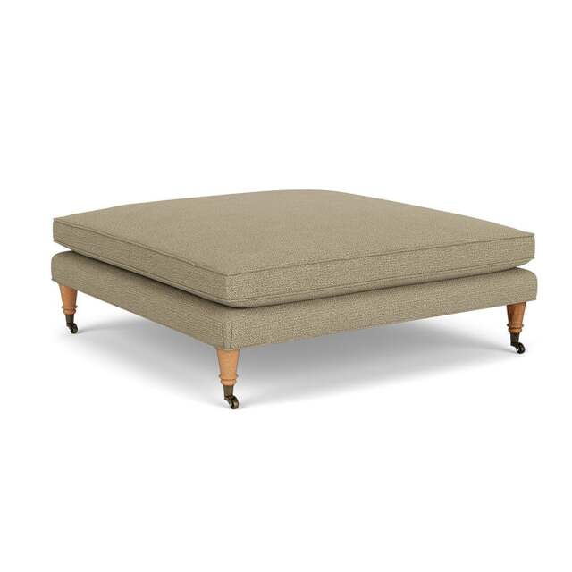 Foot Stool - Green Marl - House Weave - Taylor Small - The Cotswold Company - image 1