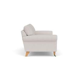 3 Seater Sofa - Soft White - Luxury Italian Linen - Osbourne - The Cotswold Company - thumbnail 3