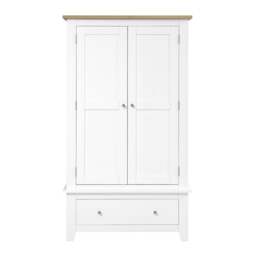 Double Wardrobe - Chester Pure White - The Cotswold Company - thumbnail 7