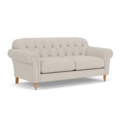 3 Seater Sofa - Natural - Aquaclean Oxford - Chapman - The Cotswold Company - thumbnail 1