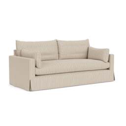 4 Seater Sofa - Sage - Kingham Stripe - Ashton - The Cotswold Company