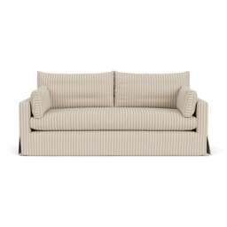 4 Seater Sofa - Sage - Kingham Stripe - Ashton - The Cotswold Company - thumbnail 2