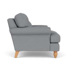 Armchair - Blue Marl - House Weave - Talbot - The Cotswold Company - thumbnail 3