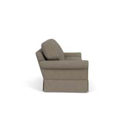 4 Seater Sofa - Mid Grey - House Linen Mix - Dawson - The Cotswold Company - thumbnail 4