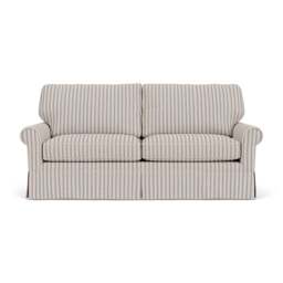 3 Seater Sofa - Indigo - Kingham Stripe - Dawson - The Cotswold Company - thumbnail 2