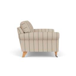 2 Seater Sofa - Charcoal - Compton Stripe - Osbourne - The Cotswold Company - thumbnail 3