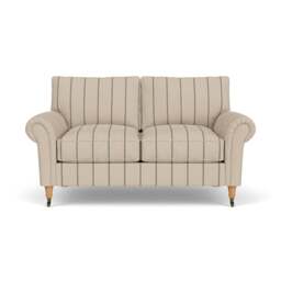 2 Seater Sofa - Charcoal - Compton Stripe - Osbourne - The Cotswold Company - thumbnail 2