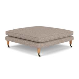 Foot Stool - Natural Mix - Textured Weave - Taylor Small - The Cotswold Company - thumbnail 1