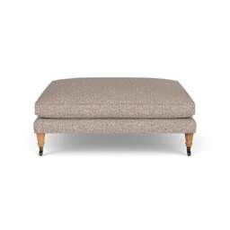 Foot Stool - Natural Mix - Textured Weave - Taylor Small - The Cotswold Company - thumbnail 2