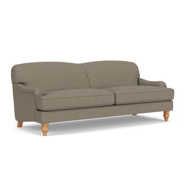 4 Seater Sofa - Mid Grey - House Linen Mix - Ashbee - The Cotswold Company - image 1