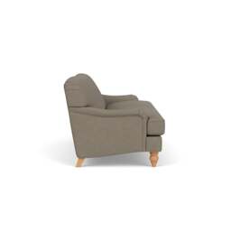 4 Seater Sofa - Mid Grey - House Linen Mix - Ashbee - The Cotswold Company - thumbnail 3