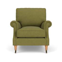 Armchair - Apple - House Linen Mix - Taylor High Back - The Cotswold Company - thumbnail 2