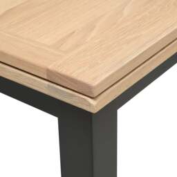 Square Extending Dining Table and 4 Dining Chairs Set - Chester Charcoal - The Cotswold Company - thumbnail 4
