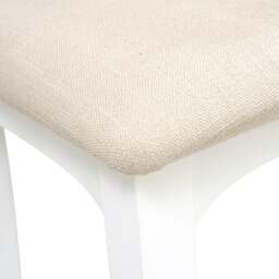 Dressing Table Stool - Fairford Soft White - The Cotswold Company - thumbnail 7