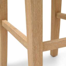 Upholstered Bar Stool Beige - Alder - The Cotswold Company - thumbnail 3