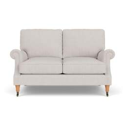 Large 2 Seater Sofa - Soft White - Luxury Italian Linen - Taylor High Back - The Cotswold Company - thumbnail 2