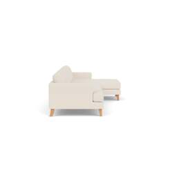 Chaise Extra Large Right Hand - Cream - House Weave - Jackson - The Cotswold Company - thumbnail 3