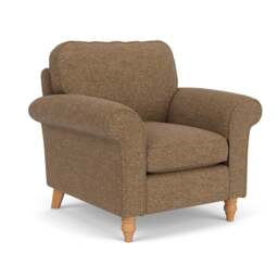 Armchair - Spice - Aquaclean Oxford - Hurley - The Cotswold Company - thumbnail 1