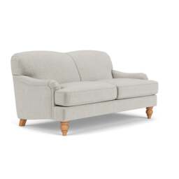 Large 2 Seater Sofa - Grey Mist - Eco Chenille - Ashbee - The Cotswold Company - thumbnail 1