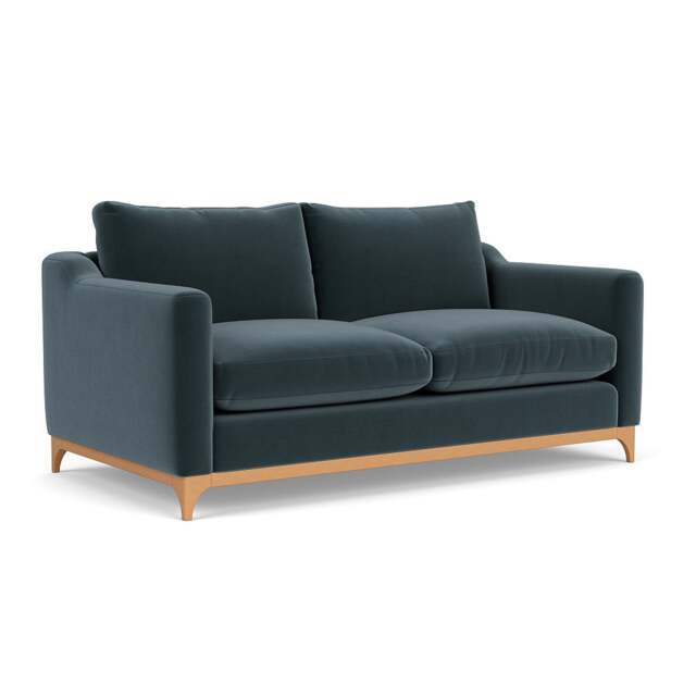 4 Seater Sofa - Night Sky - Matt Velvet - Watson - The Cotswold Company - image 1