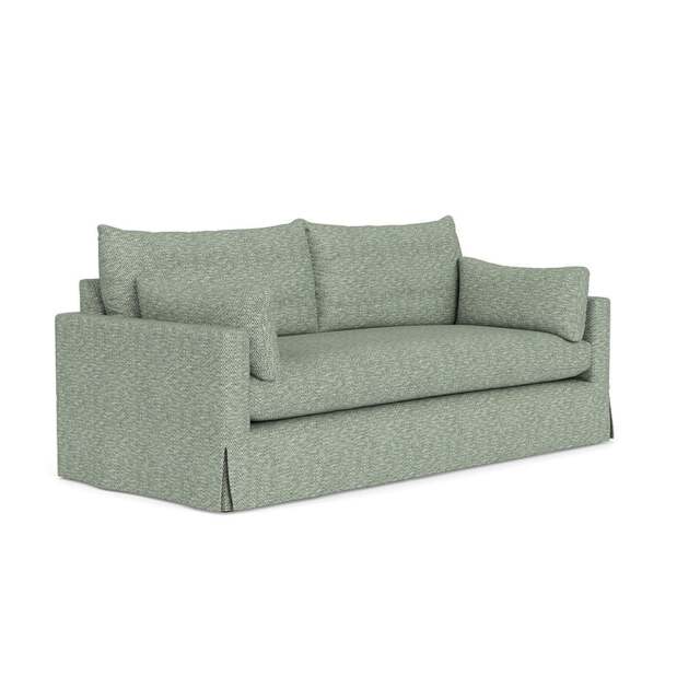 4 Seater Sofa - Lake - Herringbone Weave - Ashton - The Cotswold Company - image 1