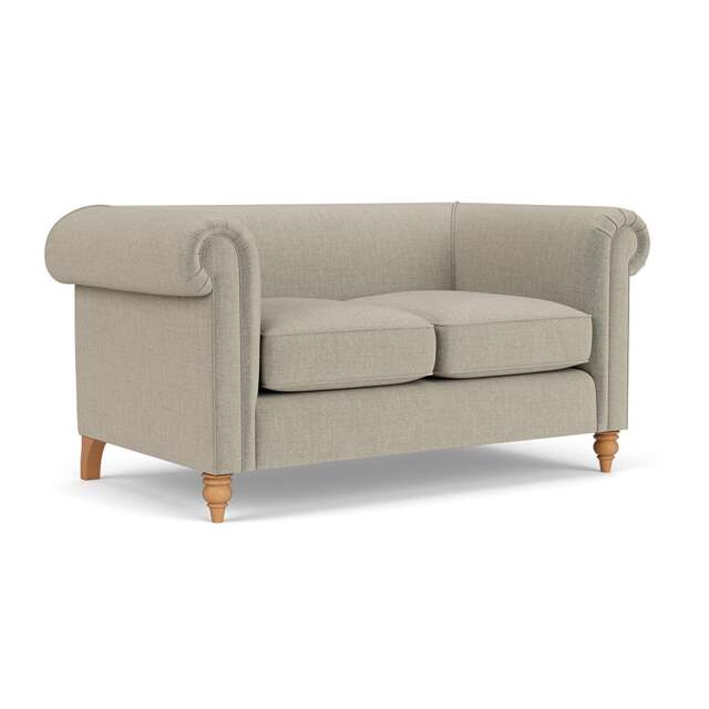 2 Seater Sofa - Natural - Eco Chenille - Rayner - The Cotswold Company - image 1