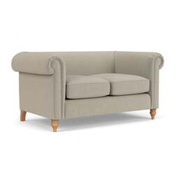 2 Seater Sofa - Natural - Eco Chenille - Rayner - The Cotswold Company - thumbnail 1