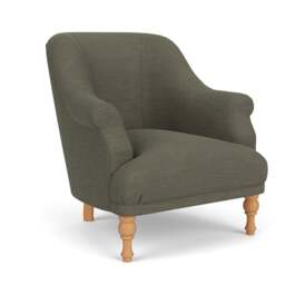 Armchair - Deep Forest - Rustic Weave - Everett - The Cotswold Company
