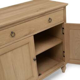 Elkstone Mellow Oak Small Sideboard - The Cotswold Company - thumbnail 7