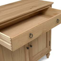 Elkstone Mellow Oak Small Sideboard - The Cotswold Company - thumbnail 6