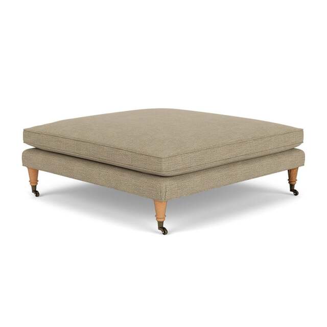 Foot Stool - Apple - Rustic Weave - Taylor Small - The Cotswold Company - image 1