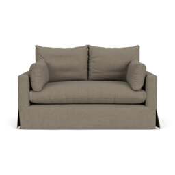 2 Seater Sofa - Mid Grey - House Linen Mix - Ashton - The Cotswold Company - thumbnail 2