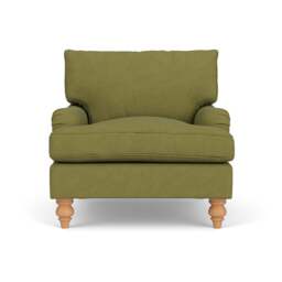 Morris Armchair - Apple - House Linen Mix - The Cotswold Company - thumbnail 2