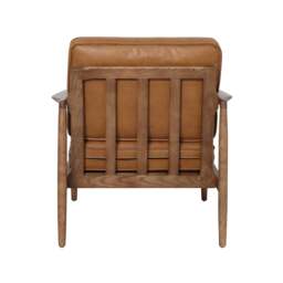 Armchair - Tan - Premium Leather - Express Delivery Sofas - Oliver  - The Cotswold Company - thumbnail 4
