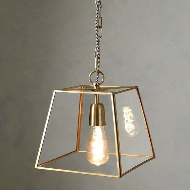 Loxley Small Ceiling Pendant Antique Brass - Home Accessories - The Cotswold Company - image 1