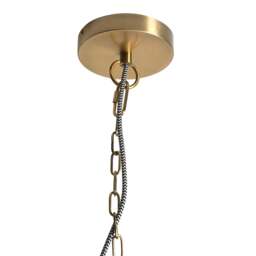 Loxley Small Ceiling Pendant Antique Brass - Home Accessories - The Cotswold Company - thumbnail 4