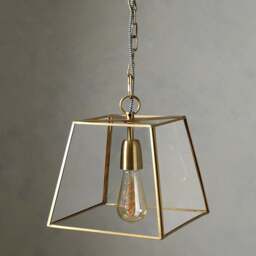 Loxley Small Ceiling Pendant Antique Brass - Home Accessories - The Cotswold Company - thumbnail 2